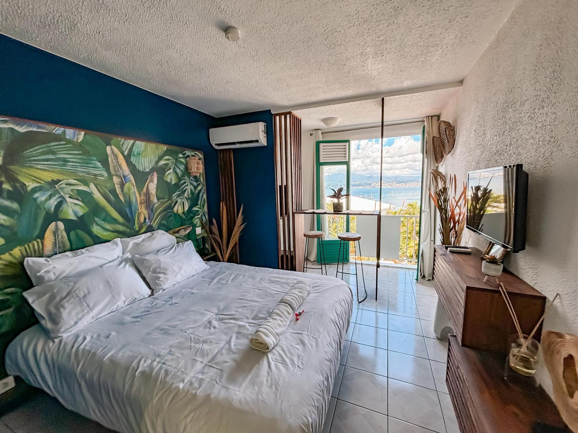 Le Nid Bleu Studio Vue Mer Les Trois-Ilets Bagian luar foto